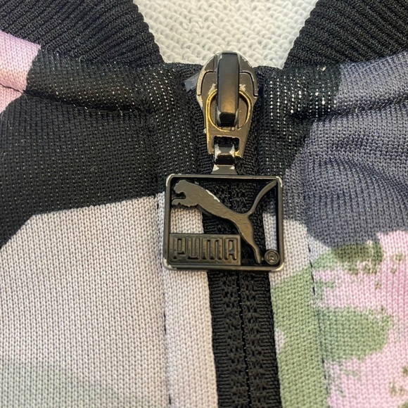 PUMA Classics Printed T7 Track Y2K Bomber Jacket Woman- Size M - Picture 3 of 13